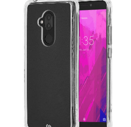 T-Mobile Revvl 2 Plus Hybrid Case with Air Cushion Technology - CLEAR (Only Ground Shipping)