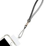 Diamond Bracelet Phone Lanyard Wristbands - BLACK (Only Ground Shipping)