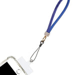 Diamond Bracelet Phone Lanyard Wristbands - BLUE (Only Ground Shipping)