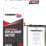 POWERCELL PRO Replacement Battery for Galaxy S20 (Not Compatible w/Verizon 5G UW Model)