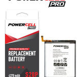 POWERCELL PRO Replacement Battery for Galaxy S20 Plus / S20 FE / A52 (A525) / A52 (A526) / A52S (A528)