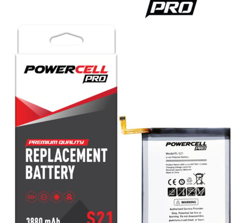 POWERCELL PRO Replacement Battery for Galaxy S21