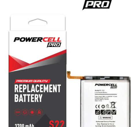 POWERCELL PRO Replacement Battery for Galaxy S22