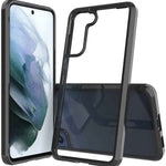 Galaxy S22 Hybrid Case with Air Cushion Technology - BLACK (Only Ground Shipping)