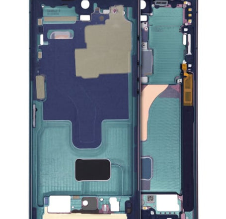 Middle Frame Housing for Galaxy S22 Ultra 5G  (North American Version) (GREEN)