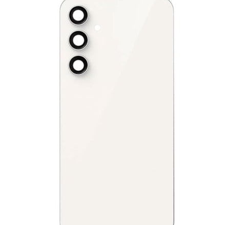 Back Glass with Camera Lens for Galaxy S23 FE  (US / International) (Service Pack) (Service Pack) (Cream)