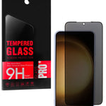 Privacy Tempered Glass for Galaxy S23 Plus (Case Friendly / Anti-Spy / 1 Piece)