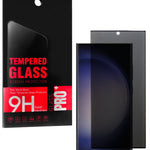 Privacy Tempered Glass for Galaxy S23 Ultra (Case Friendly / Anti-Spy / 1 Piece)