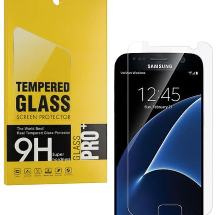 Clear Tempered Glass for Galaxy S7 (Case Friendly / 2.5D / 1 Piece)