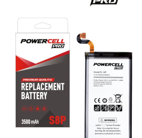 POWERCELL PRO Replacement Battery for Galaxy S8 Plus