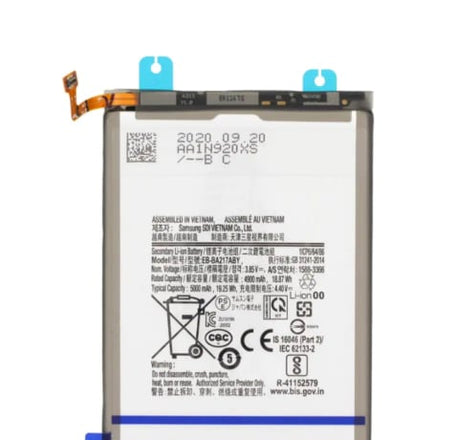 Replacement Battery for Galaxy A02 (A022) / A13 (A135) / A13s (A137) / A21s (A217) / A12 (A125) / A12 Nacho (A127) / A13 (A135) / A13 5G (A136U) / A04s (A047) (EB-BA217ABY)