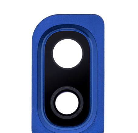 Back Camera Lens with Bracket for Galaxy A10 (A105) (BLUE)