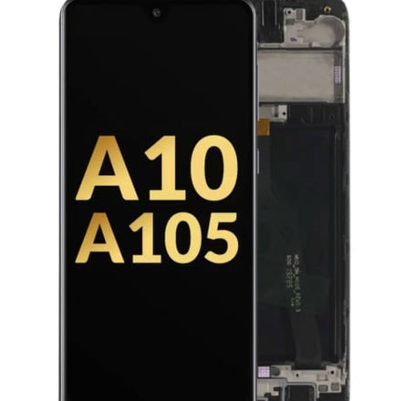 LCD Assembly with Frame for Galaxy A10 (A105 / 2019) (Service Pack)