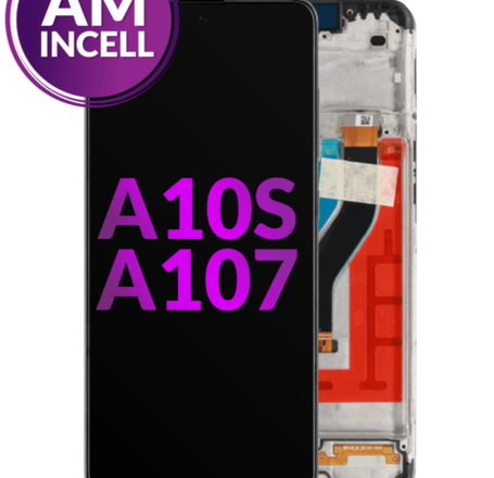 LCD Assembly with Frame for Galaxy A10s (A107 / 2019) (Aftermarket Incell)