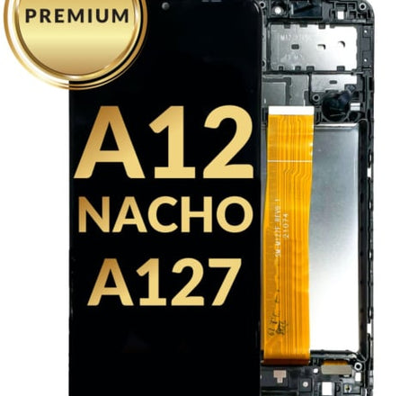 LCD Assembly with Frame (INDIA Version) for Galaxy A12 Nacho (A127 / 2021) (Premium)