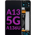 LCD Assembly with Frame for Galaxy A13 5G (A136U / 2021) (Aftermarket Incell)