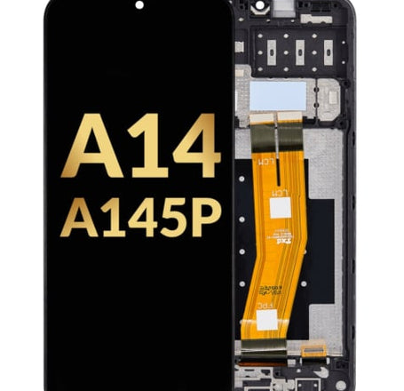 LCD Assembly With Frame for Galaxy A14 4G (A145P / A145R / 2023) (Premium)