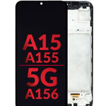 OLED Assembly with Frame for Galaxy A15 4G (A155 / 2023) / A15 5G (A156 / 2023) (6.36