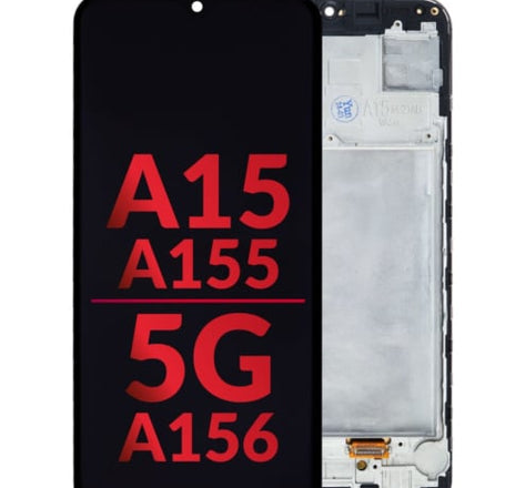 OLED Assembly with Frame for Galaxy A15 4G (A155 / 2023) / A15 5G (A156 / 2023) (6.5