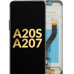 LCD Assembly with Frame for Galaxy A20s (A207 / 2019) (Service Pack)