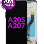 LCD Assembly with Frame for Galaxy A20s (A207 / 2019) (Aftermarket Incell)