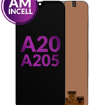 LCD Assembly without Frame for Galaxy A20 (A205 / 2019) (Aftermarket Incell)