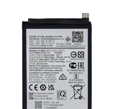 Replacement Battery for Galaxy A22 5G (A226 / 2021) / A04 (A045 / 2022) / A04E (A042 / 2022) / A14 (A145 / 2023) / A14 5G (A146 / 2023)