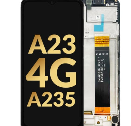 LCD Assembly with Frame for Galaxy A23 (A235 / 2022) (Service Pack)