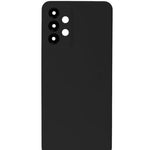 Back Glass with Camera Lens and Adhesive for Galaxy A23 5G (A236U / 2022) (NO LOGO) (BLACK)