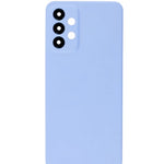 Back Glass with Camera Lens and Adhesive for Galaxy A23 5G (A236U / 2022) (NO LOGO) (BLUE)