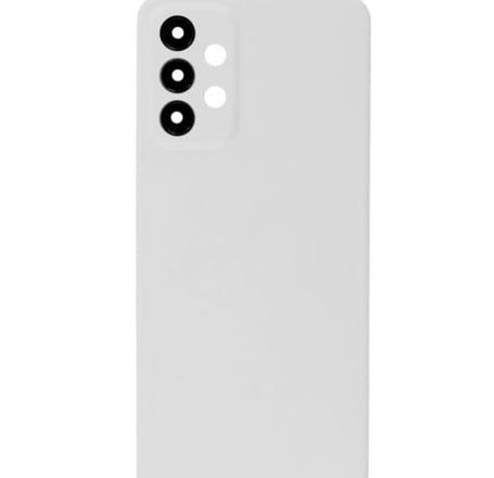 Back Glass with Camera Lens and Adhesive for Galaxy A23 5G (A236U / 2022) (NO LOGO) (WHITE)