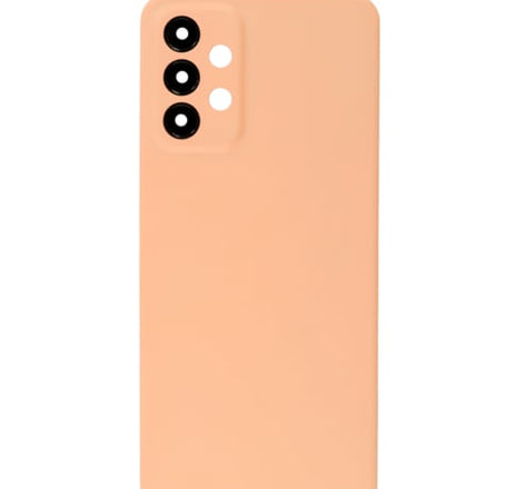 Back Glass with Camera Lens and Adhesive for Galaxy A23 5G (A236U / 2022) (NO LOGO) (GOLD)