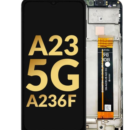 LCD Assembly with Frame for Galaxy A23 5G (A236F / 2022) (International Version) (Service Pack)