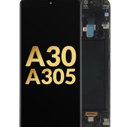 OLED Assembly with Frame for Galaxy A30 (A305 / 2019) (Service Pack)