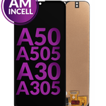 LCD Assembly without Frame for Galaxy A50 (A505 / 2019) / A30 (A305 / 2019) (Without Fingerprint Sensor) (Aftermarket Incell)