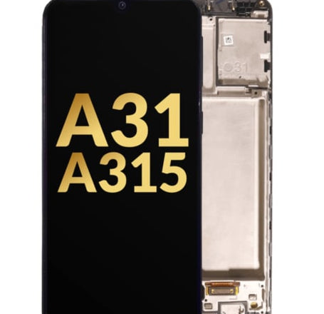 OLED Assembly with Frame for Galaxy A31 (A315 / 2020) (Service Pack)