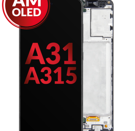 OLED Assembly with Frame for Galaxy A31 (A315 / 2020) (Aftermarket OLED)