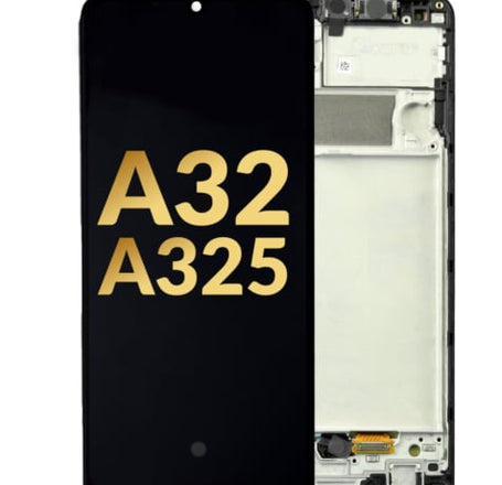 OLED Assembly with Frame for Galaxy A32 4G (A325 / 2021) (Service Pack)