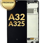 OLED Assembly with Frame for Galaxy A32 4G (A325 / 2021) (Premium)