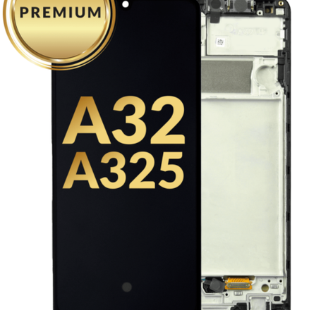 OLED Assembly with Frame for Galaxy A32 4G (A325 / 2021) (Premium)