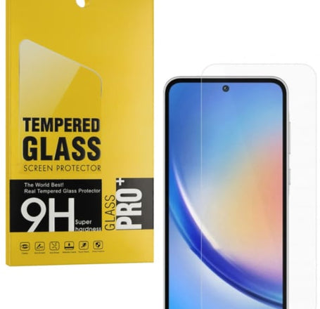 Clear Tempered Glass for Galaxy A35 5G 2024 (Case Friendly / 2.5D / 1 Piece)