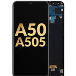 OLED Assembly with Frame for Galaxy A50 (A505 / 2019) (Service Pack)