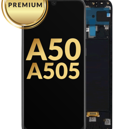 OLED Assembly with Frame for Galaxy A50 (A505U / 2019) (Premium)