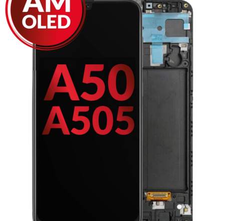 LCD Assembly with Frame for Galaxy A50 (A505U / 2019) (Aftermarket OLED)