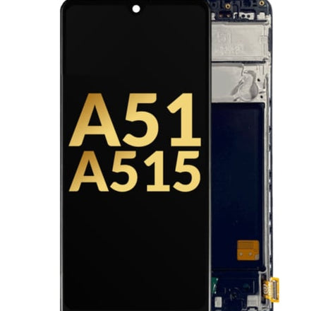 OLED Assembly with Frame for Galaxy A51 4G (A515 / 2019) (Service Pack)