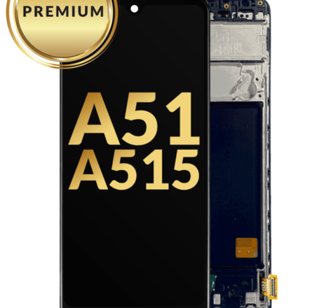 OLED Assembly with Frame for Galaxy A51 4G (A515 / 2019) (Premium)