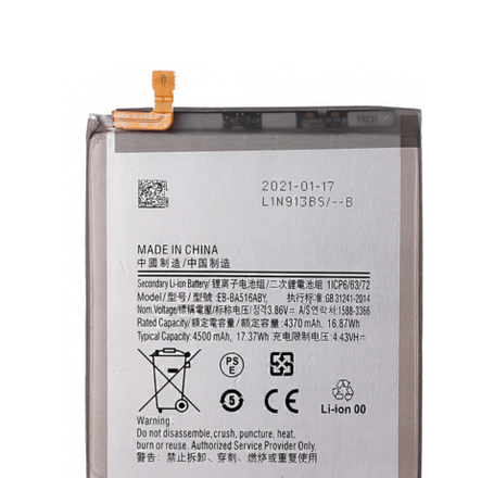 Replacement Battery for Galaxy A51 5G (A516 / 2020) (EB-BA516ABY)