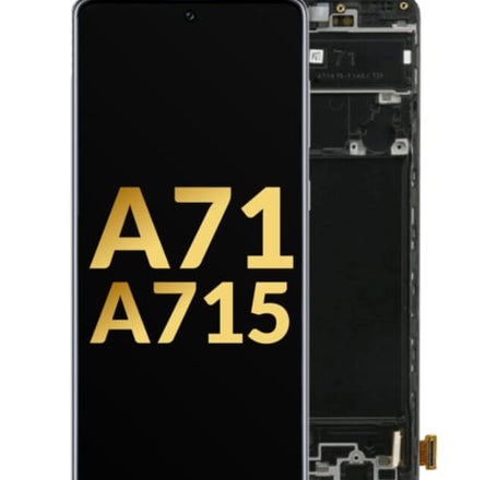 OLED Assembly with Frame for Galaxy A71 (A715 / 2020) (Service Pack)