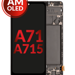 OLED Assembly with Frame for Galaxy A71 (A715 / 2020) (6.36