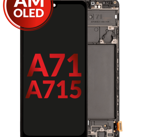 OLED Assembly with Frame for Galaxy A71 (A715 / 2020) (6.36